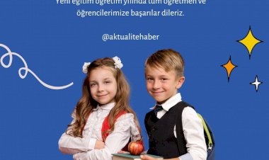 2025-2026 Eğitim-Öğretim Yılı Bugün Başladı