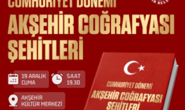 Şehitlerin Emaneti Kitapla Yaşıyor: Akşehir’den Geleceğe Vefa Mührü
