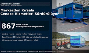 Merkezden Kırsala Akşehir’de Cenaze Hizmetleri Sürdürülüyor Akşehir Belediyesi’nden 2025 Yılında Kapsamlı Defin ve Cenaze Hizmeti