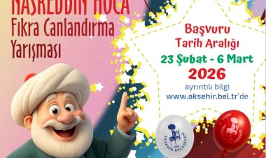 Fıkra Canlandırma Yarışması İçin Başvuru Takvimi Açıklandı