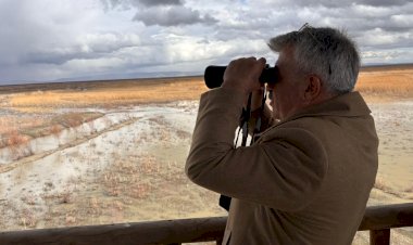 Kuruyan Akşehir Gölü Yeniden Su Tutmaya Başladı