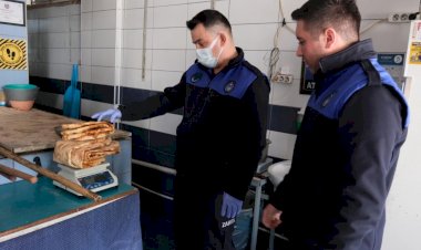 Akşehir’de Ramazan Pidesine Sıkı Gramaj Denetimi