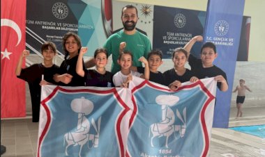 Belediye Yüzme Takımı Burdur’da Madalyalara Ambargo Koydu