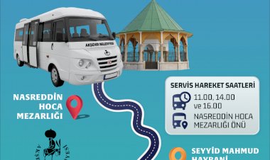 Akşehir’de Arife Günü Mezarlık Ziyaretlerine Ücretsiz Servis Kolaylığı