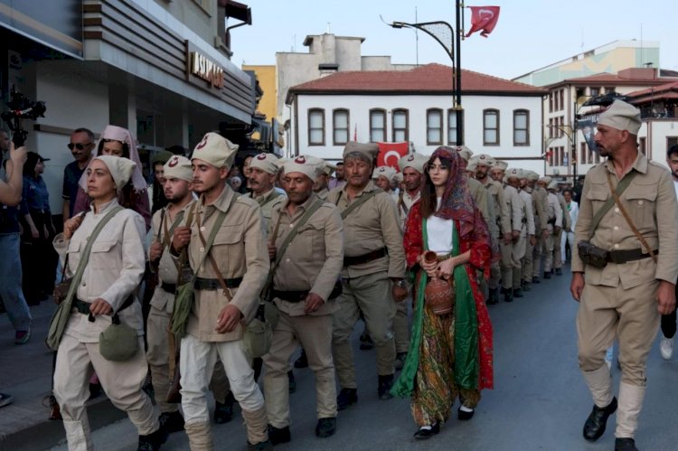 Akşehir’den Afyon’a Giden Yolda 103 Yıl Öncesinin Ruhu Tekrar Yaşatıldı