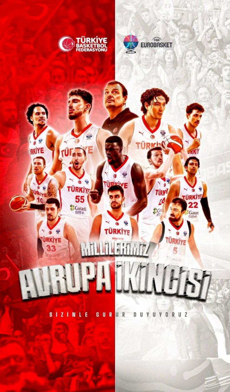 Türkiye, EuroBasket 2025’te Finalde Gümüş Madalyanın Sahibi Oldu