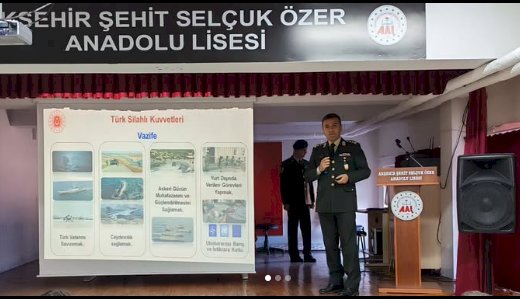 Akşehir’de Lise Öğrencilerine Askerî Kariyer Rehberliği: MSÜ Tanıtım Programı Düzenlendi