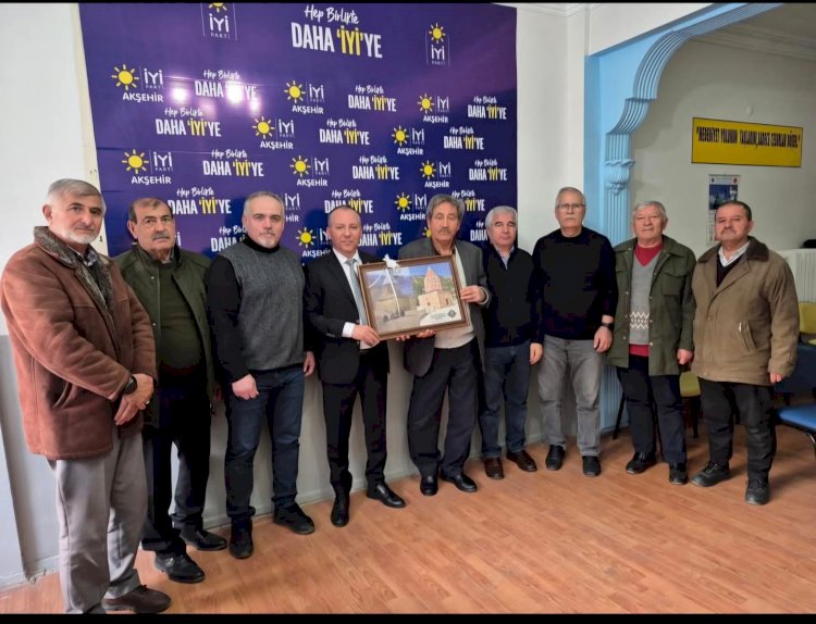 Seyyid Mahmud Hayrani Derneği’nden İYİ Parti Akşehir İlçe Başkanlığı’na Ziyaret