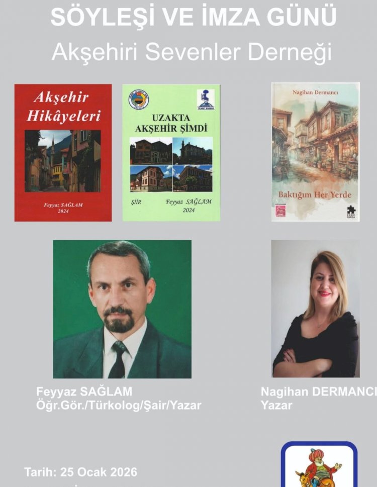 Ankara’daki Akşehirliler Herse ve İmza Gününde Buluşuyor