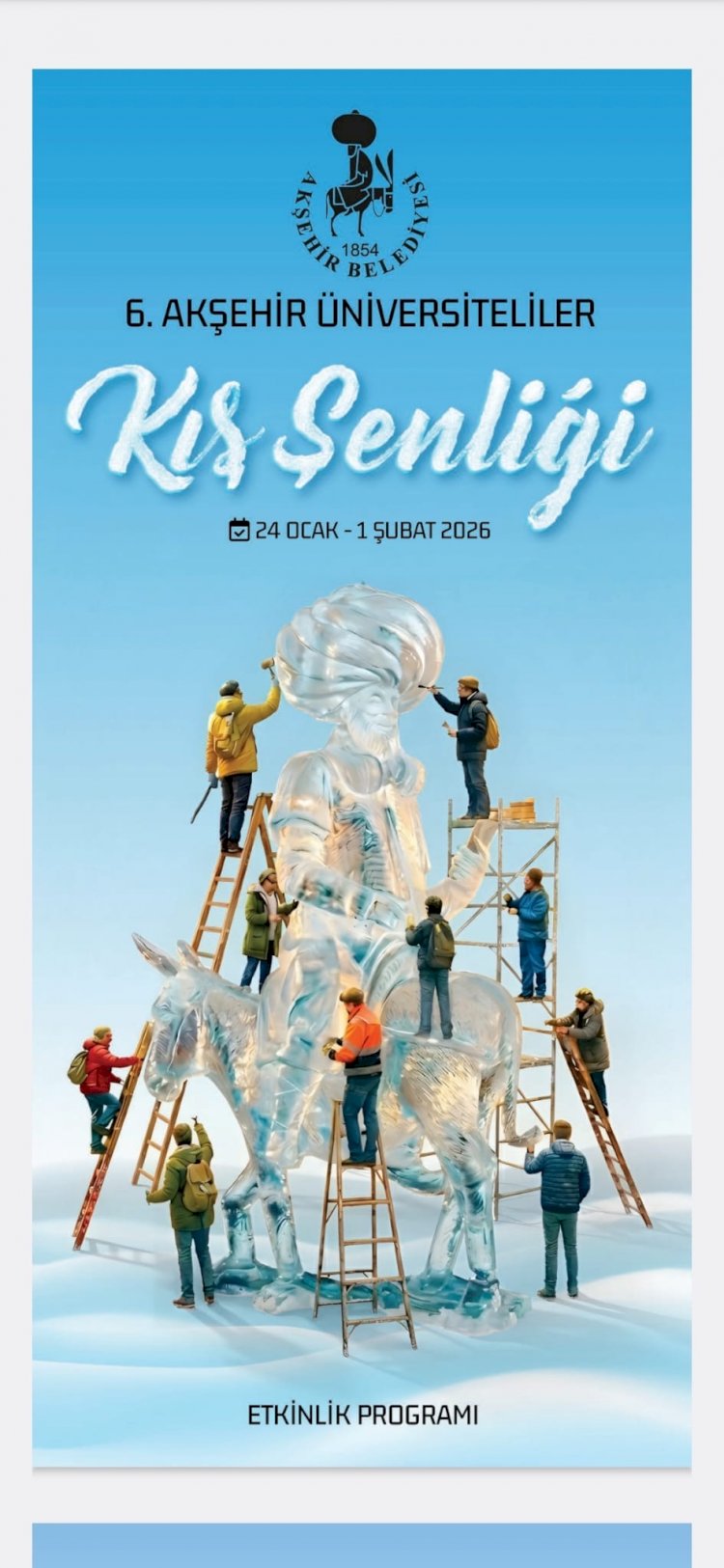 Akşehir Üniversiteliler Kış Şenliği Başlıyor