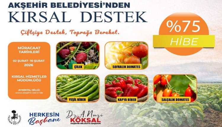 Tarıma Hibeli Büyük Destek Üçüncü Kez Üreticiyle Buluşuyor