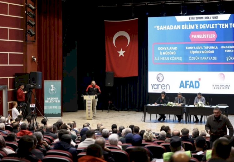 6 Şubat Depremleri Üçüncü Yılında Akşehir’de Panelle Anıldı
