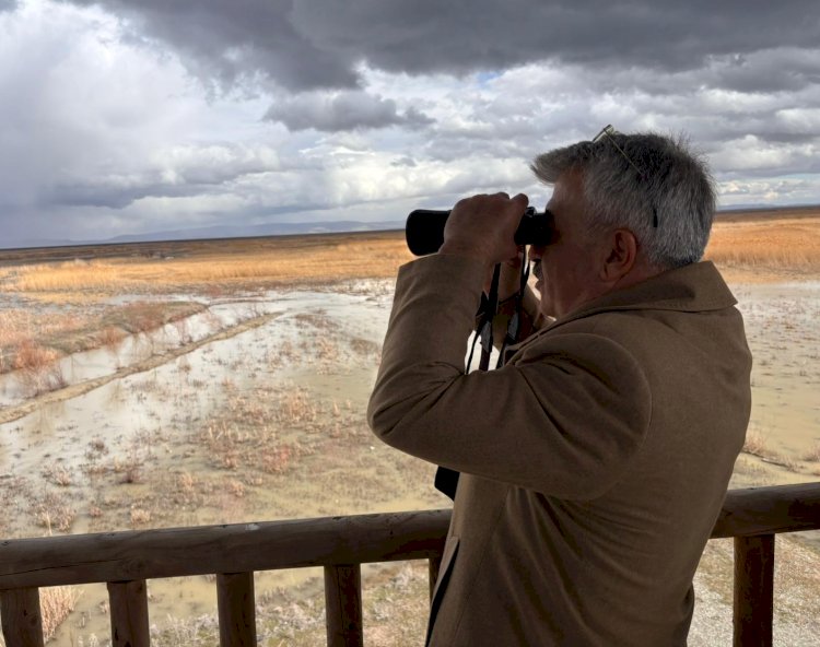 Kuruyan Akşehir Gölü Yeniden Su Tutmaya Başladı