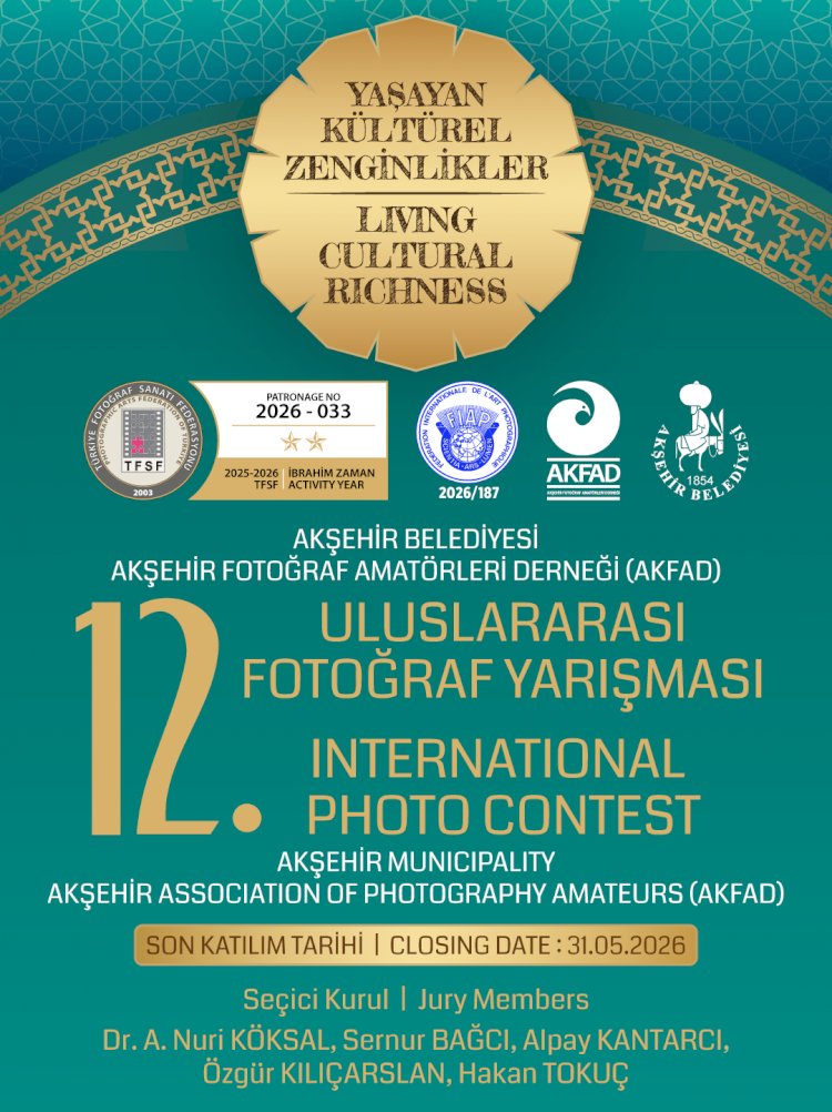 Kültürel Miras Objektife Taşınıyor: Akşehir’de 12. Uluslararası Fotoğraf Yarışması Başladı