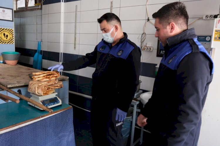 Akşehir’de Ramazan Pidesine Sıkı Gramaj Denetimi