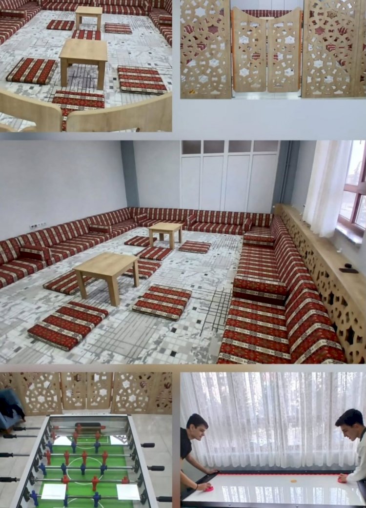 Pansiyonda Sıcak Bir Nefes: Öğrenciler İçin “Şark Köşesi” Oluşturuldu