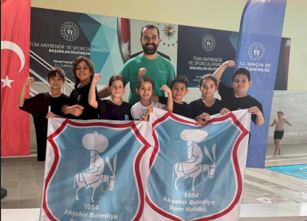 Belediye Yüzme Takımı Burdur’da Madalyalara Ambargo Koydu